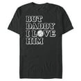 thumbnail image 1 of Disney Princess Ariel But Daddy I Love Him - Short Sleeve Blended T-Shirt for Adults - Customized-Dark Heather, 1 of 5