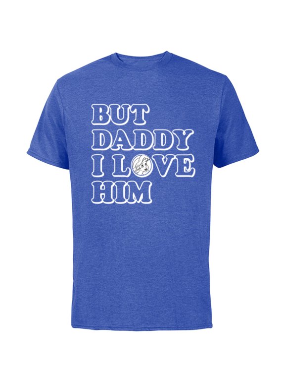 Princess Ariel But Daddy I Love Him - Short Sleeve Cotton T-Shirt for Adults - Customized-Royal Heather