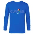 thumbnail image 1 of Disney Princess Ariel Curious - Long Sleeve T-Shirt for Men - Customized-Royal, 1 of 5