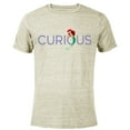 thumbnail image 1 of Disney Princess Ariel Curious - Short Sleeve Blended T-Shirt for Adults - Customized-Yellow, 1 of 5