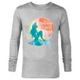 thumbnail image 1 of Disney Princess Ariel Finding Your Own Voice - Long Sleeve T-Shirt for Men - Customized-Athletic Heather, 1 of 5