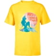 thumbnail image 1 of Disney Princess Ariel Finding Your Own Voice - Short Sleeve T-Shirt for Kids - Customized-Yellow, 1 of 5
