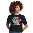 thumbnail image 1 of Disney Princess - Ariel Good For Doing Hair - Juniors Cropped Cotton Blend T-Shirt, 1 of 5