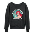 thumbnail image 1 of Disney Princess - Ariel Good For Doing Hair - Women's Lightweight French Terry Long Sleeve Shirt, 1 of 5