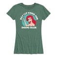 thumbnail image 1 of Disney Princess - Ariel Good For Doing Hair - Women's Short Sleeve Graphic T-Shirt, 1 of 5