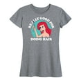 thumbnail image 1 of Disney Princess - Ariel Good For Doing Hair - Women's Short Sleeve Graphic T-Shirt, 1 of 5