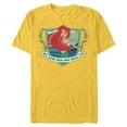 thumbnail image 1 of Disney Princess Ariel Little Mermaid Ride Your Own Wave 2024 - Short Sleeve Blended T-Shirt for Adults - Customized-Yellow, 1 of 5