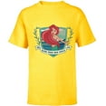 thumbnail image 1 of Disney Princess Ariel Little Mermaid Ride Your Own Wave 2024 - Short Sleeve T-Shirt for Kids - Customized-Yellow, 1 of 5