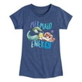 thumbnail image 1 of Disney Princess - Ariel Mermaid Energy - Toddler & Youth Girls Short Sleeve Graphic T-Shirt, 1 of 5
