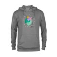 thumbnail image 1 of Disney Princess Ariel Mermaid Holiday Christmas Ornament - Pullover Hoodie for Adults - Customized-Athletic Heather, 1 of 5