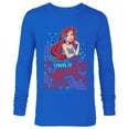 thumbnail image 1 of Disney Princess Ariel Own It Girl - Long Sleeve T-Shirt for Men - Customized-Royal, 1 of 5