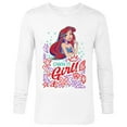 thumbnail image 1 of Disney Princess Ariel Own It Girl - Long Sleeve T-Shirt for Men - Customized-White, 1 of 5