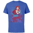 thumbnail image 1 of Disney Princess Ariel Own It Girl - Short Sleeve Cotton T-Shirt for Adults - Customized-Royal Heather, 1 of 5