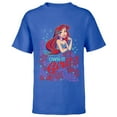 thumbnail image 1 of Disney Princess Ariel Own It Girl - Short Sleeve T-Shirt for Kids - Customized-Royal, 1 of 5