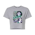 thumbnail image 1 of Disney Princess - Ariel Pop - Juniors Cropped Cotton Blend T-Shirt, 1 of 5