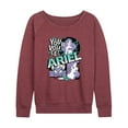 thumbnail image 1 of Disney Princess - Ariel Pop - Women's Lightweight French Terry Long Sleeve Shirt, 1 of 5