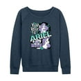 thumbnail image 1 of Disney Princess - Ariel Pop - Women's Lightweight French Terry Long Sleeve Shirt, 1 of 5