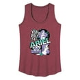 thumbnail image 1 of Disney Princess - Ariel Pop - Women's Racerback Tank Top, 1 of 5