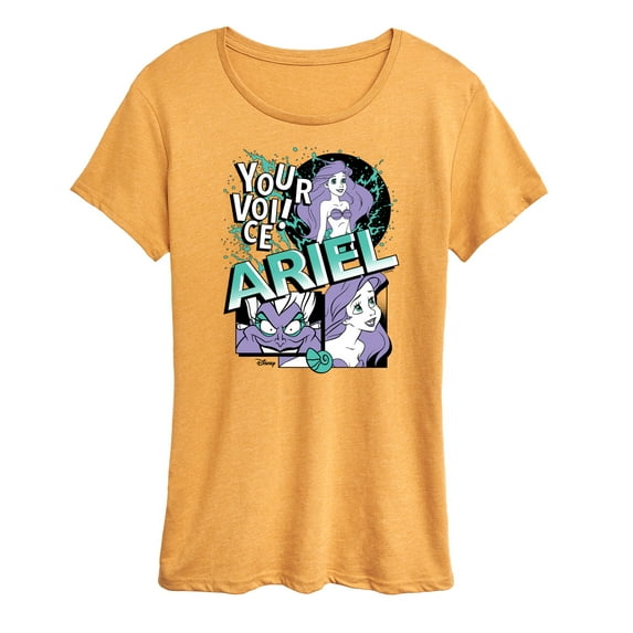 Disney Princess - Ariel Pop - Women's Short Sleeve Graphic T-Shirt