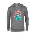 thumbnail image 1 of Disney Princess Ariel, Rapunzel, and Aurora Gifts - Pullover Hoodie for Adults - Customized-Athletic Heather, 1 of 5