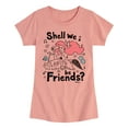thumbnail image 1 of Disney Princess - Ariel Shell We Be Friends - Toddler & Youth Girls Short Sleeve Graphic T-Shirt, 1 of 5