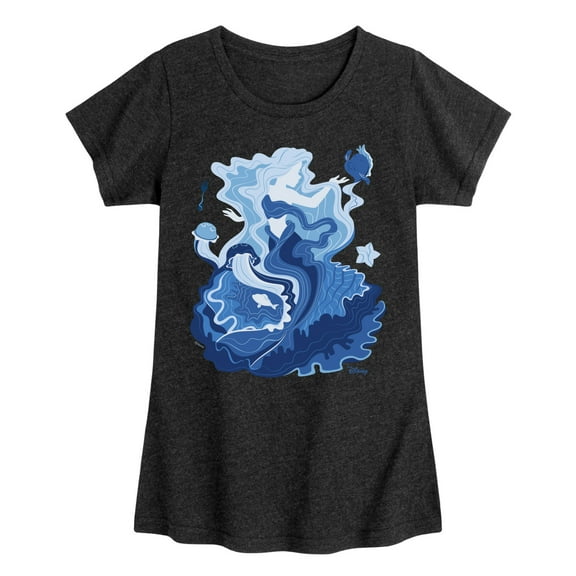 Disney Princess - Ariel Sweet Natured - Toddler & Youth Girls Short Sleeve Graphic T-Shirt