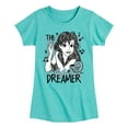 thumbnail image 1 of Disney Princess - Ariel The Dreamer - Toddler & Youth Girls Short Sleeve Graphic T-Shirt, 1 of 5