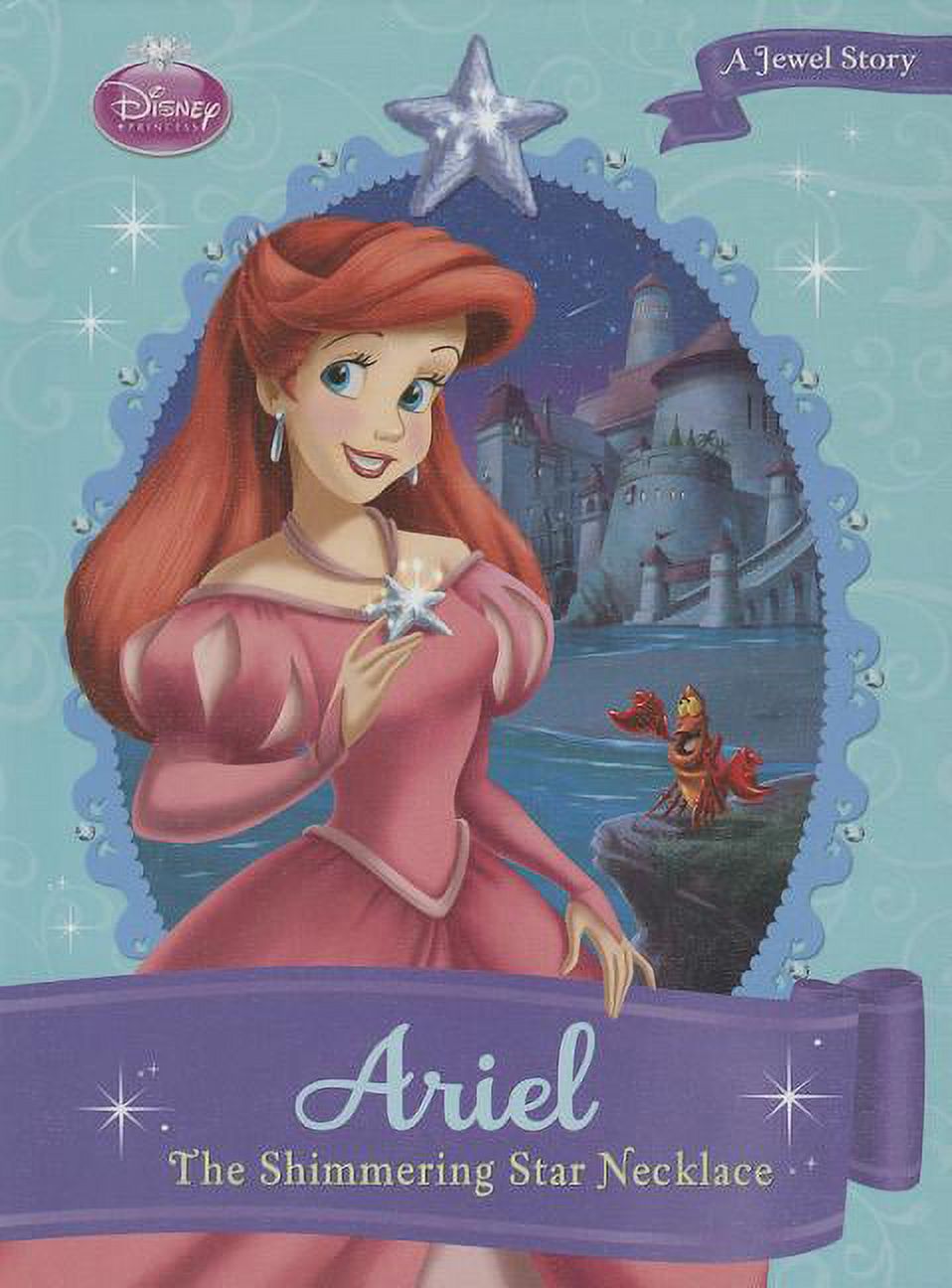Disney Princess: Ariel: The Shimmering Star Necklace: The Shimmering Star Necklace (Hardcover) - image 1 of 1