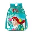 thumbnail image 1 of Disney Princess Ariel Girls Cute Backpack Water Resistant Toddler Backpack School Kids Elementary Bookbag, 1 of 9
