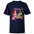 thumbnail image 1 of Disney Princess Ariel and Tiana Friends are Magic - Short Sleeve T-Shirt for Kids - Customized-Navy, 1 of 5