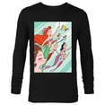 thumbnail image 1 of Disney Princess Ariel and her Sisters - Long Sleeve T-Shirt for Men - Customized-Black, 1 of 5