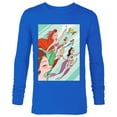 thumbnail image 1 of Disney Princess Ariel and her Sisters - Long Sleeve T-Shirt for Men - Customized-Royal, 1 of 5