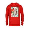 thumbnail image 1 of Disney Princess Ariel and her Sisters - Pullover Hoodie for Adults - Customized-Red Heather, 1 of 5