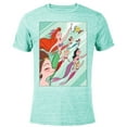 thumbnail image 1 of Disney Princess Ariel and her Sisters - Short Sleeve Blended T-Shirt for Adults - Customized-Ocean Blue, 1 of 5