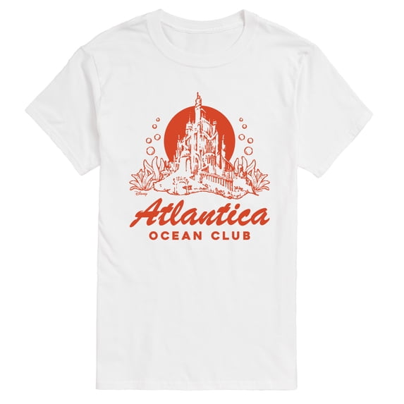 Disney Princess - Atlantica Ocean Club - Men's Short Sleeve Graphic T-Shirt