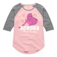thumbnail image 1 of Disney Princess - Aurora Always Dreaming - Toddler And Youth Girls Raglan Graphic T-Shirt, 1 of 5