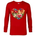 thumbnail image 1 of Disney Princess Aurora Heart - Long Sleeve T-Shirt for Men - Customized-New Red, 1 of 5