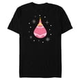 thumbnail image 1 of Disney Princess Aurora Holiday Christmas Ornament - Short Sleeve Blended T-Shirt for Adults - Customized-Black, 1 of 5