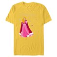 thumbnail image 1 of Disney Princess Aurora Holiday Magic in My Heart Standard - Short Sleeve Blended T-Shirt for Adults – Customized-Yellow, 1 of 5