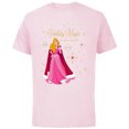 thumbnail image 1 of Disney Princess Aurora Holiday Magic in My Heart Standard - Short Sleeve Cotton T-Shirt for Adults - Customized-Soft Pink, 1 of 5