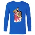 thumbnail image 1 of Disney Princess Aurora Pocahontas Snow White - Long Sleeve T-Shirt for Men - Customized-Royal, 1 of 5
