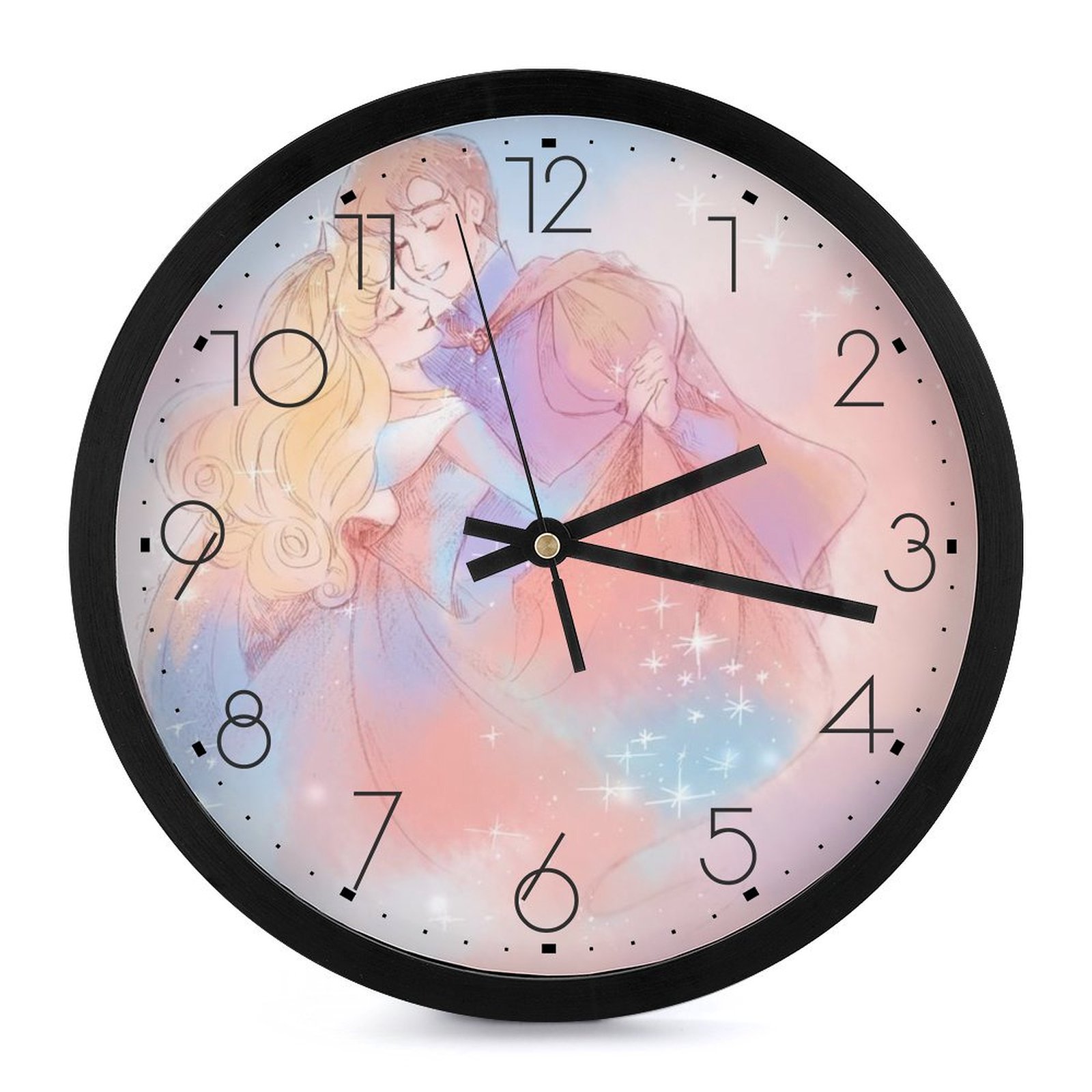 Disney Princess Aurora Round wall clocks battery operated decorative ...