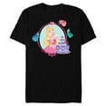 thumbnail image 1 of Disney Princess Aurora Sleeping Beauty Birthday - Short Sleeve Blended T-Shirt for Adults - Customized-Black, 1 of 5