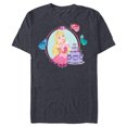 thumbnail image 1 of Disney Princess Aurora Sleeping Beauty Birthday - Short Sleeve Blended T-Shirt for Adults - Customized-Navy Heather, 1 of 5