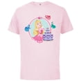 thumbnail image 1 of Disney Princess Aurora Sleeping Beauty Birthday - Short Sleeve Cotton T-Shirt for Adults - Customized-Soft Pink, 1 of 5