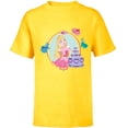 thumbnail image 1 of Disney Princess Aurora Sleeping Beauty Birthday - Short Sleeve T-Shirt for Kids - Customized-Yellow, 1 of 5