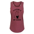 thumbnail image 1 of Disney Princess - Aurora Sleeping Is My Cardio - Women's Racerback Tank Top, 1 of 5