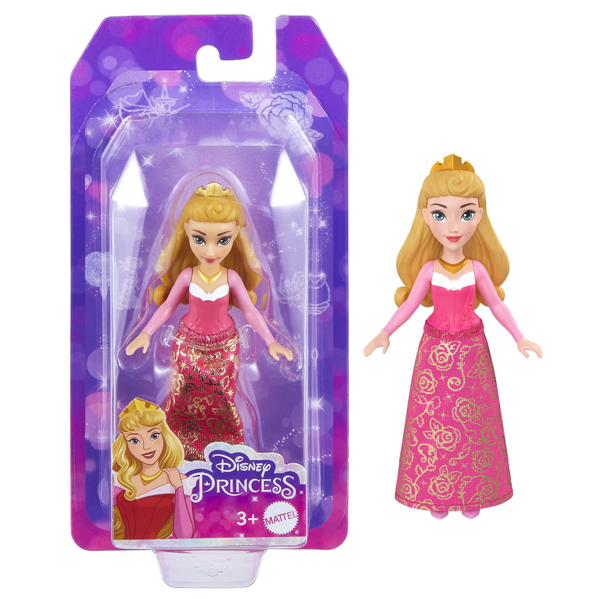 Disney Princess Aurora Small Doll, Collectible Disney Toy Inspired by