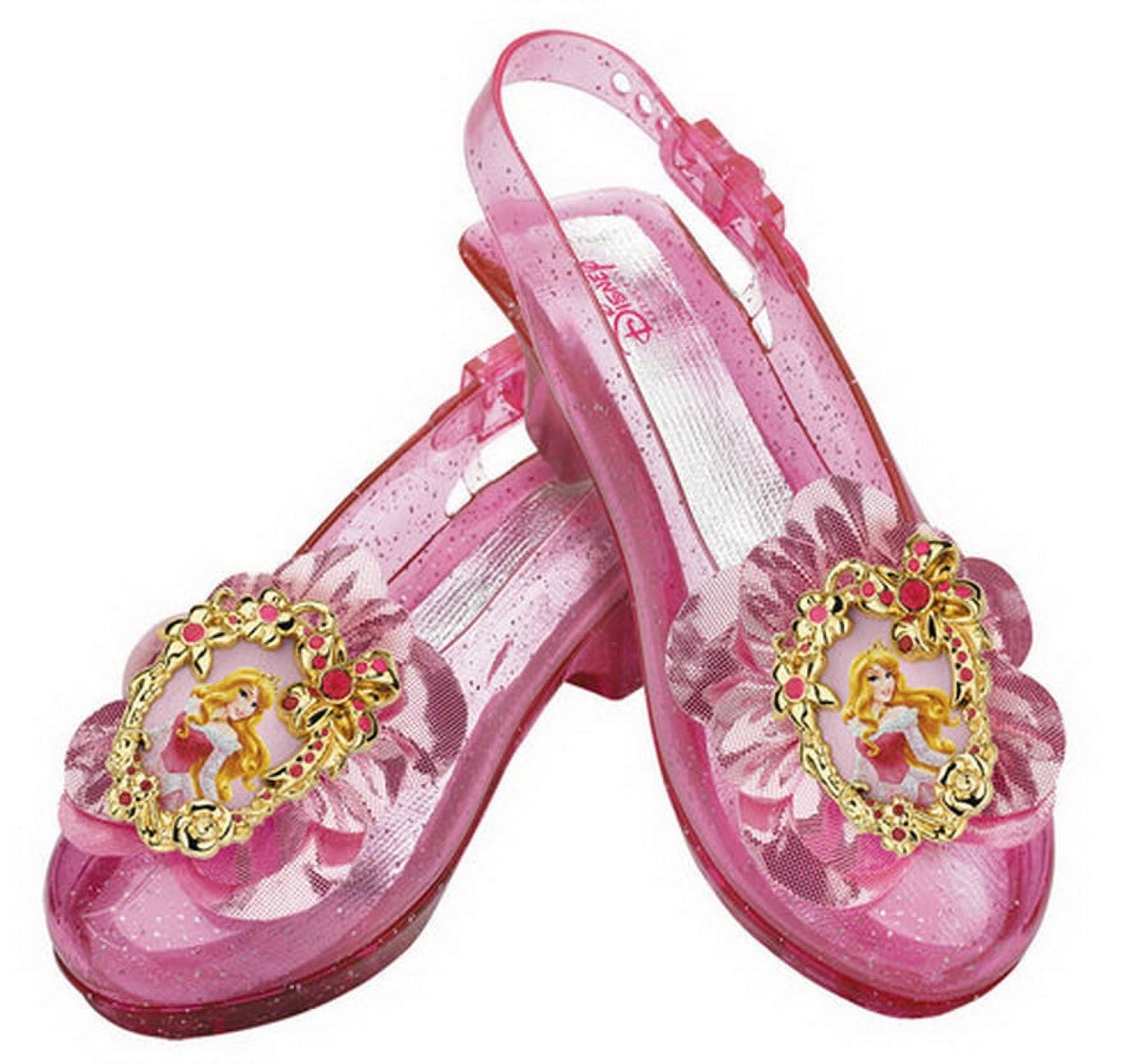 Disney Princess Aurora Sparkle Shoes Halloween Costume Accessory