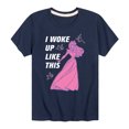 thumbnail image 1 of Disney Princess - Aurora Woke Up Like This - Toddler And Youth Short Sleeve Graphic T-Shirt, 1 of 5